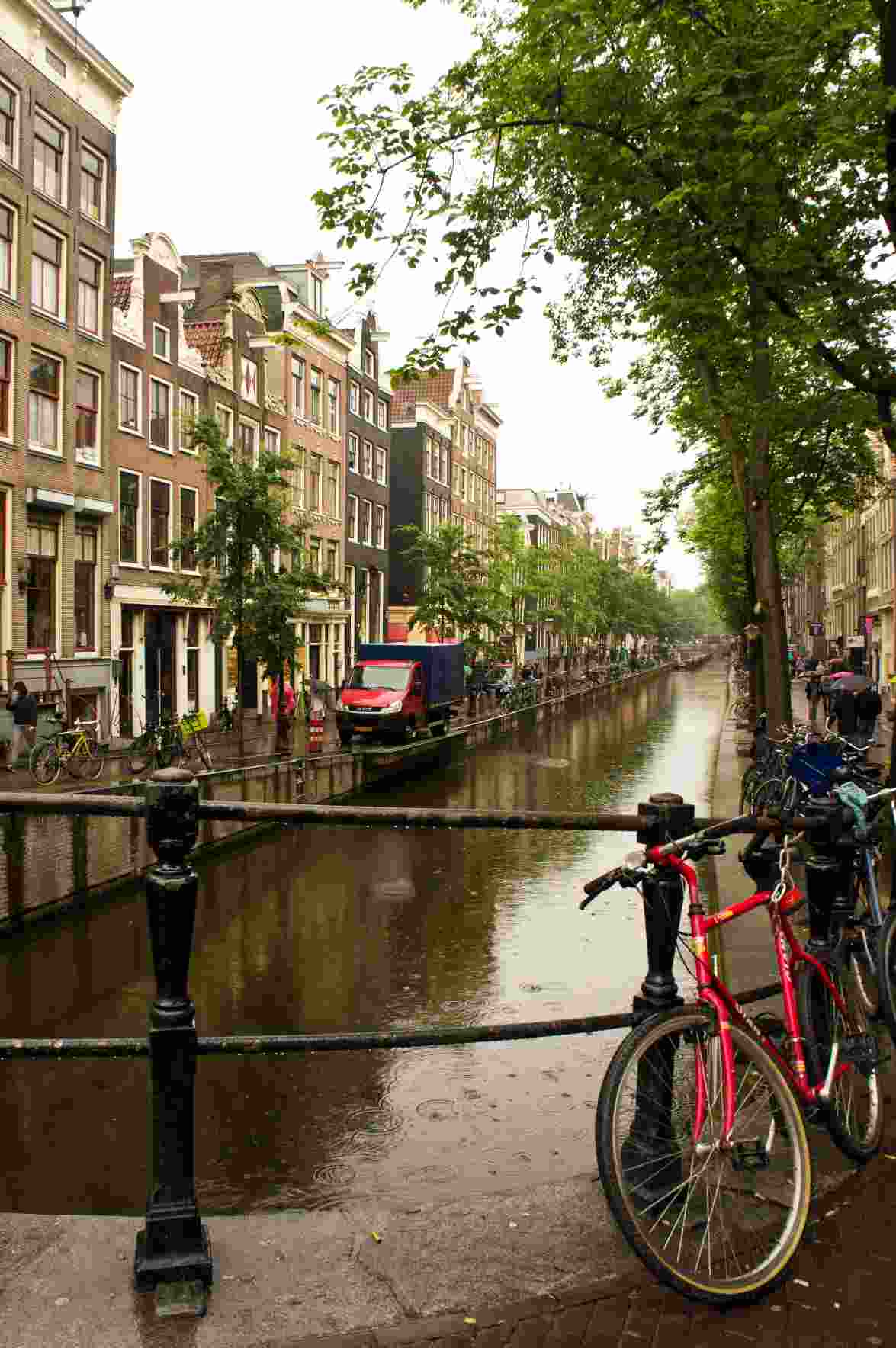 Амстердам и деревня